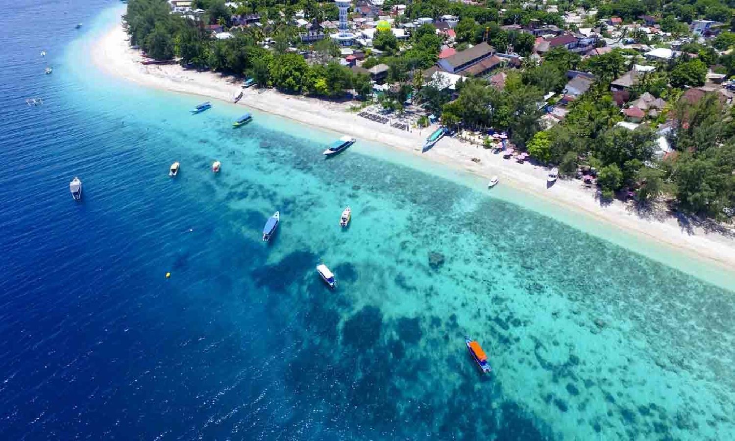 luas pulau Gili Trawangan
