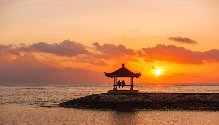 pantai matahari terbit sanur sanur kaja kota denpasar bali