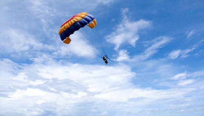 Skydiving in Bali