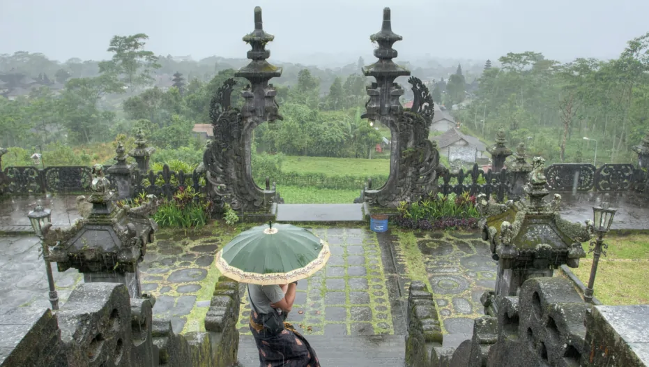 musim hujan di bali
