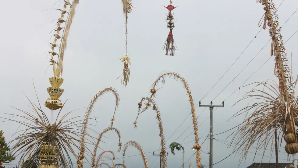 penjor Bali Galungan